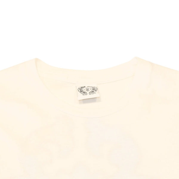 極美品 CHROME HEARTS クロムハーツ 半袖Tシャツ サイズS 青山店10周年記念 ヴァインダガー ホワイト 中古 4a006281