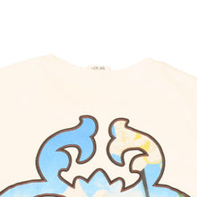 Load the image into the gallery viewer. 極美品 CHROME HEARTS クロムハーツ 半袖Tシャツ サイズS 青山店10周年記念 ヴァインダガー ホワイト 中古 4a006281