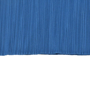 極美品 ISSEI MIYAKE イッセイミヤケ PLEATS PLEASE プリーツプリーズ トップス 半袖 ブルー サイズ4 中古 4a006118