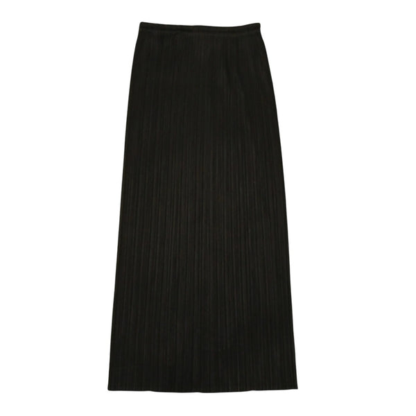 極美品 ISSEI MIYAKE イッセイミヤケ PLEATS PLEASE プリーツプリーズ スカート ボトムス 6443013 ブラック サイズ1 中古 4a006117