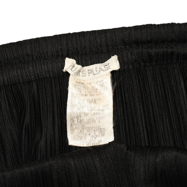 極美品 ISSEI MIYAKE イッセイミヤケ PLEATS PLEASE プリーツプリーズ スカート ボトムス 6443013 ブラック サイズ1 中古 4a006117