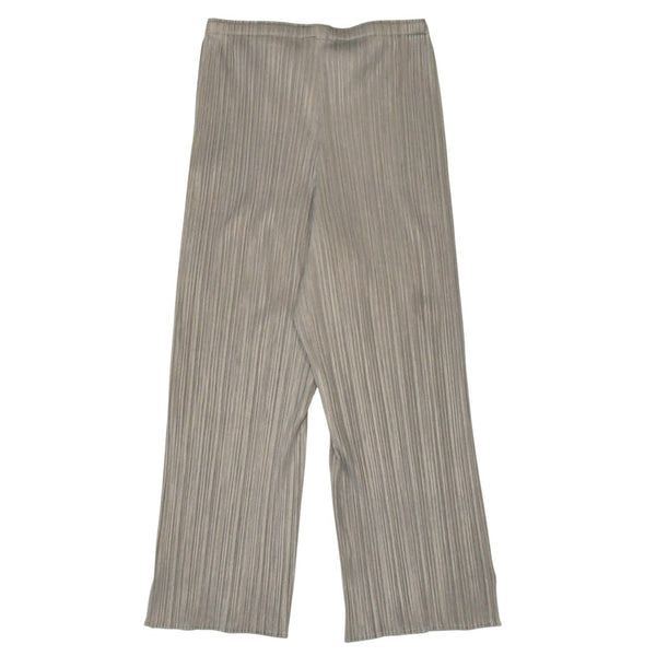 ISSEI MIYAKE イッセイミヤケ PLEATS PLEASE プリーツプリーズ パンツ ボトムス グレー 美品 中古 4a006119