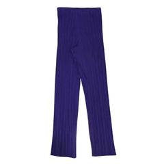 極美品 ISSEI MIYAKE イッセイミヤケ PLEATS PLEASE プリーツプリーズ パンツ ボトムス パープル 中古 4a006116