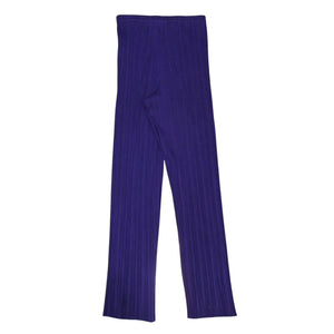 極美品 ISSEI MIYAKE イッセイミヤケ PLEATS PLEASE プリーツプリーズ パンツ ボトムス パープル 中古 4a006116