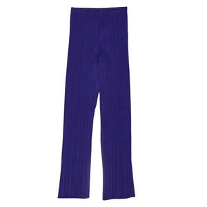 極美品 ISSEI MIYAKE イッセイミヤケ PLEATS PLEASE プリーツプリーズ パンツ ボトムス パープル 中古 4a006116