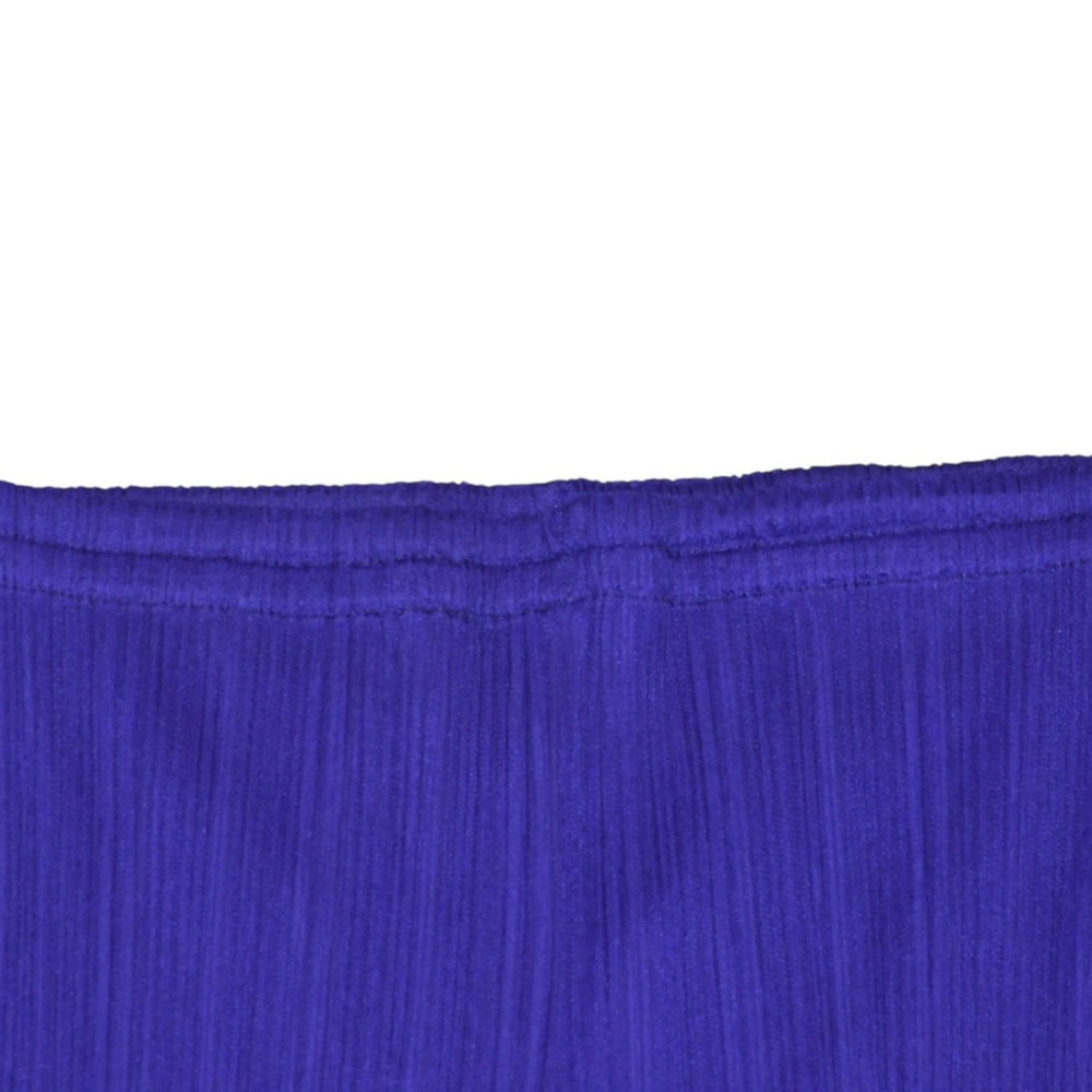 極美品 ISSEI MIYAKE イッセイミヤケ PLEATS PLEASE プリーツプリーズ パンツ ボトムス パープル 中古 4a006116