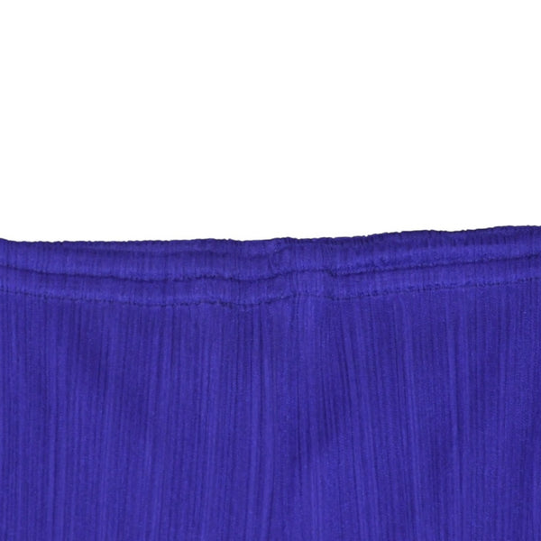 極美品 ISSEI MIYAKE イッセイミヤケ PLEATS PLEASE プリーツプリーズ パンツ ボトムス パープル 中古 4a006116