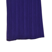 Load the image into the gallery viewer. 極美品 ISSEI MIYAKE イッセイミヤケ PLEATS PLEASE プリーツプリーズ パンツ ボトムス パープル 中古 4a006116
