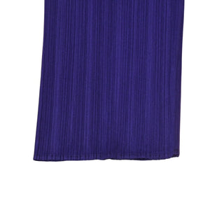 極美品 ISSEI MIYAKE イッセイミヤケ PLEATS PLEASE プリーツプリーズ パンツ ボトムス パープル 中古 4a006116