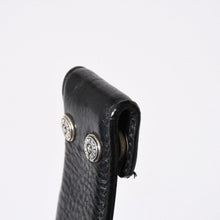 画像をギャラリービューアに読み込む, 極美品 CHROME HEARTS クロムハーツ PYRAMID PLS STUDS ゼロピラミッド ベルトストラップ サイズ32 レザー シルバー925 中古 4a006273