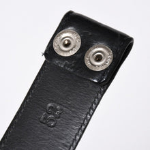 画像をギャラリービューアに読み込む, 極美品 CHROME HEARTS クロムハーツ PYRAMID PLS STUDS ゼロピラミッド ベルトストラップ サイズ32 レザー シルバー925 中古 4a006273