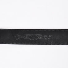 画像をギャラリービューアに読み込む, 極美品 CHROME HEARTS クロムハーツ PYRAMID PLS STUDS ゼロピラミッド ベルトストラップ サイズ32 レザー シルバー925 中古 4a006273
