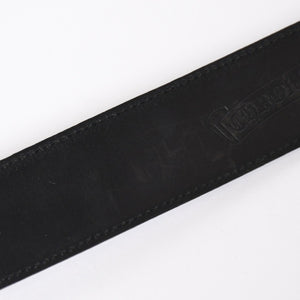 極美品 CHROME HEARTS クロムハーツ PYRAMID PLS STUDS ゼロピラミッド ベルトストラップ サイズ32 レザー シルバー925 中古 4a006273