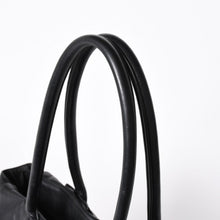 画像をギャラリービューアに読み込む, 極美品 CHROME HEARTS クロムハーツ TOTE 4 POCKET 4ポケット レザートートバッグ CHクロスパッチ 4パッチ ダガー ブラック 中古 4a006275