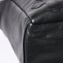 画像をギャラリービューアに読み込む, 極美品 CHROME HEARTS クロムハーツ TOTE 4 POCKET 4ポケット レザートートバッグ CHクロスパッチ 4パッチ ダガー ブラック 中古 4a006275