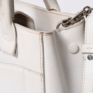 CHANEL シャネル ネオ エグゼクティブ トート スモール ハンドバッグ 2WAY A69929 ココマーク キャビアスキン シルバー金具 良品 中古 4a006135