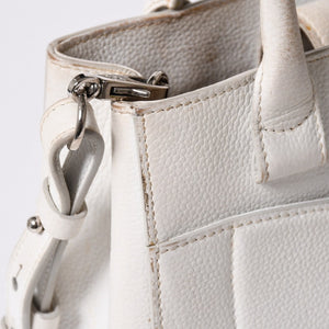 CHANEL シャネル ネオ エグゼクティブ トート スモール ハンドバッグ 2WAY A69929 ココマーク キャビアスキン シルバー金具 良品 中古 4a006135