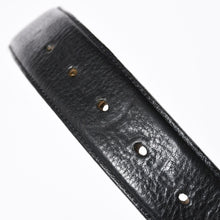 画像をギャラリービューアに読み込む, 極美品 CHROME HEARTS クロムハーツ PYRAMID PLS STUDS ゼロピラミッド ベルトストラップ サイズ32 レザー シルバー925 中古 4a006273