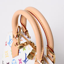 画像をギャラリービューアに読み込む, 新品未使用品 LOUIS VUITTON ルイヴィトン 村上隆 アルマBB M13078 ハンドバッグ モノグラムマルチカラー ホワイト 中古 4a006112