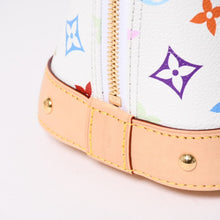 画像をギャラリービューアに読み込む, 新品未使用品 LOUIS VUITTON ルイヴィトン 村上隆 アルマBB M13078 ハンドバッグ モノグラムマルチカラー ホワイト 中古 4a006112