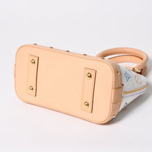画像をギャラリービューアに読み込む, 新品未使用品 LOUIS VUITTON ルイヴィトン 村上隆 アルマBB M13078 ハンドバッグ モノグラムマルチカラー ホワイト 中古 4a006112
