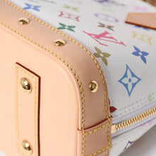 画像をギャラリービューアに読み込む, 新品未使用品 LOUIS VUITTON ルイヴィトン 村上隆 アルマBB M13078 ハンドバッグ モノグラムマルチカラー ホワイト 中古 4a006112