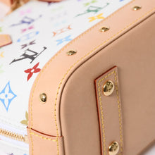 画像をギャラリービューアに読み込む, 新品未使用品 LOUIS VUITTON ルイヴィトン 村上隆 アルマBB M13078 ハンドバッグ モノグラムマルチカラー ホワイト 中古 4a006112