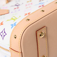画像をギャラリービューアに読み込む, 新品未使用品 LOUIS VUITTON ルイヴィトン 村上隆 アルマBB M13078 ハンドバッグ モノグラムマルチカラー ホワイト 中古 4a006112