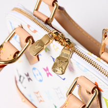 画像をギャラリービューアに読み込む, 新品未使用品 LOUIS VUITTON ルイヴィトン 村上隆 アルマBB M13078 ハンドバッグ モノグラムマルチカラー ホワイト 中古 4a006112
