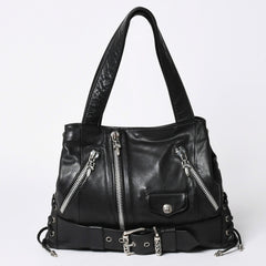 CHROME HEARTS クロムハーツ JJ DEAN LARGE JJディーン ラージ トートバッグ ダガー クロスボール ローラー シルバー925 美品 中古 4a006274