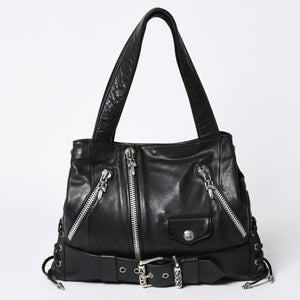 CHROME HEARTS クロムハーツ JJ DEAN LARGE JJディーン ラージ トートバッグ ダガー クロスボール ローラー シルバー925 美品 中古 4a006274