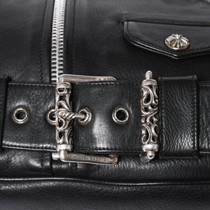 CHROME HEARTS クロムハーツ JJ DEAN LARGE JJディーン ラージ トートバッグ ダガー クロスボール ローラー シルバー925 美品 中古 4a006274