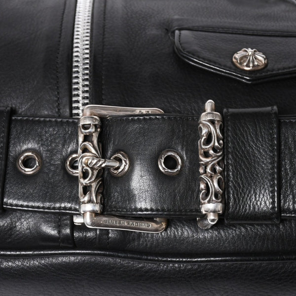 CHROME HEARTS クロムハーツ JJ DEAN LARGE JJディーン ラージ トートバッグ ダガー クロスボール ローラー シルバー925 美品 中古 4a006274