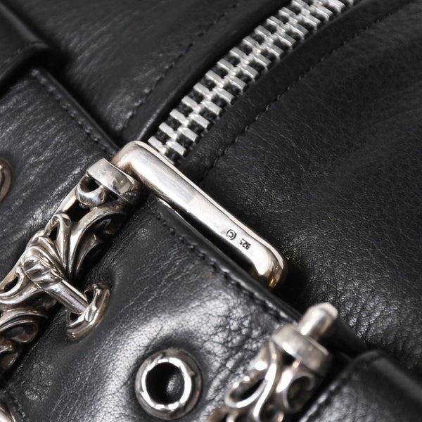 CHROME HEARTS クロムハーツ JJ DEAN LARGE JJディーン ラージ トートバッグ ダガー クロスボール ローラー シルバー925 美品 中古 4a006274