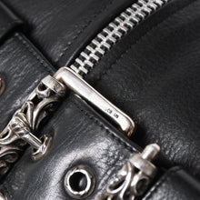 画像をギャラリービューアに読み込む, CHROME HEARTS クロムハーツ JJ DEAN LARGE JJディーン ラージ トートバッグ ダガー クロスボール ローラー シルバー925 美品 中古 4a006274