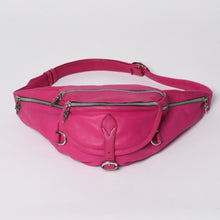 画像をギャラリービューアに読み込む, 極美品 CHROME HEARTS クロムハーツ #1 SNAT PACK #1スナットパック ボディバッグ ダガー ガンスリンガー ピンク シルバー925 中古 4a006162