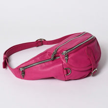 画像をギャラリービューアに読み込む, 極美品 CHROME HEARTS クロムハーツ #1 SNAT PACK #1スナットパック ボディバッグ ダガー ガンスリンガー ピンク シルバー925 中古 4a006162