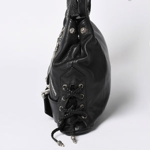 CHROME HEARTS クロムハーツ JJ DEAN LARGE JJディーン ラージ トートバッグ ダガー クロスボール ローラー シルバー925 美品 中古 4a006274