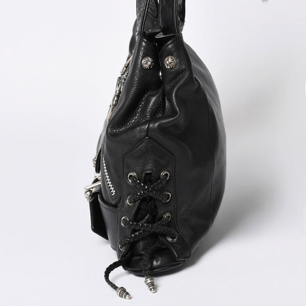CHROME HEARTS クロムハーツ JJ DEAN LARGE JJディーン ラージ トートバッグ ダガー クロスボール ローラー シルバー925 美品 中古 4a006274