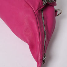 画像をギャラリービューアに読み込む, 極美品 CHROME HEARTS クロムハーツ #1 SNAT PACK #1スナットパック ボディバッグ ダガー ガンスリンガー ピンク シルバー925 中古 4a006162