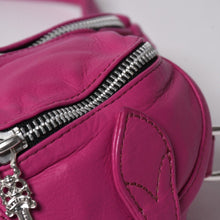 画像をギャラリービューアに読み込む, 極美品 CHROME HEARTS クロムハーツ SNAT PACK MINI スナットパック ミニ ボディバッグ ダガー ガンスリンガー ピンク シルバー925 中古 4a006161