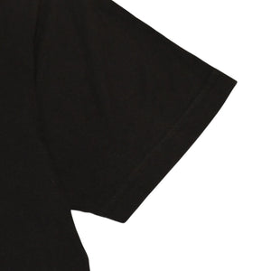 CHROME HEARTS クロムハーツ 半袖Tシャツ サイズM オールドイングリッシュ ネックロゴ スクロールラベル ブラック 美品 中古 4a006278