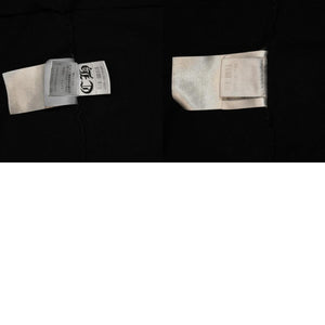 CHROME HEARTS クロムハーツ 半袖Tシャツ サイズM オールドイングリッシュ ネックロゴ スクロールラベル ブラック 美品 中古 4a006278