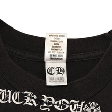 画像をギャラリービューアに読み込む, CHROME HEARTS クロムハーツ 総柄半袖Tシャツ サイズS FOTI オールオーバープリント ブラック ホワイト 美品 中古 4a006284