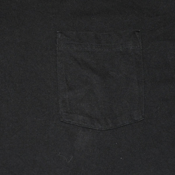 極美品 CHROME HEARTS クロムハーツ 半袖Tシャツ サイズXXL ネックロゴ オールドイングリッシュ スクロールラベル ブラック 中古 4a006276