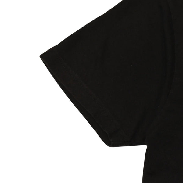 CHROME HEARTS クロムハーツ 半袖Tシャツ サイズM オールドイングリッシュ ネックロゴ スクロールラベル ブラック 美品 中古 4a006278