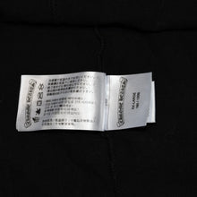 画像をギャラリービューアに読み込む, 極美品 CHROME HEARTS クロムハーツ 半袖Tシャツ サイズXXL ネックロゴ オールドイングリッシュ スクロールラベル ブラック 中古 4a006276