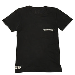 CHROME HEARTS クロムハーツ 半袖Tシャツ サイズS CHプラス オールドイングリッシュ スクロールラベル ブラック 美品 中古 4a006277