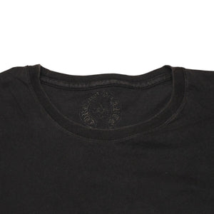 CHROME HEARTS クロムハーツ 半袖Tシャツ サイズS CHプラス オールドイングリッシュ スクロールラベル ブラック 美品 中古 4a006277