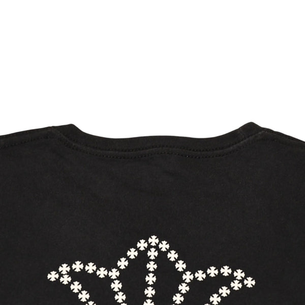 CHROME HEARTS クロムハーツ 半袖Tシャツ サイズS CHプラス オールドイングリッシュ スクロールラベル ブラック 美品 中古 4a006277